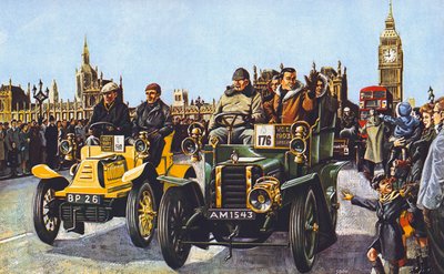 Veteranen autorally door English School